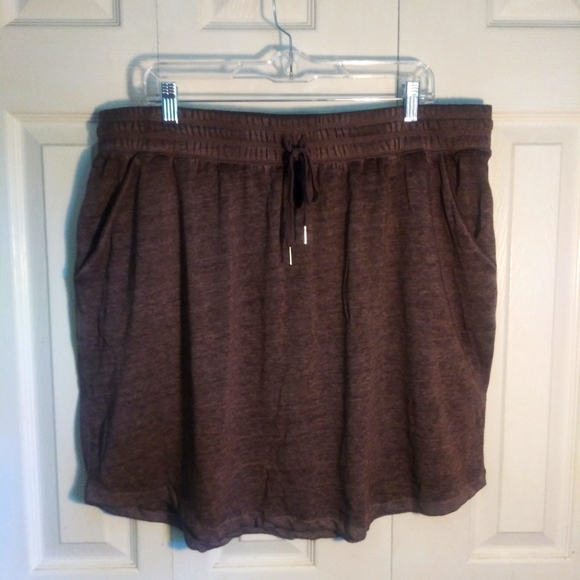 Maurices stretchy drawstring skirt 1X - Picture 1 of 3